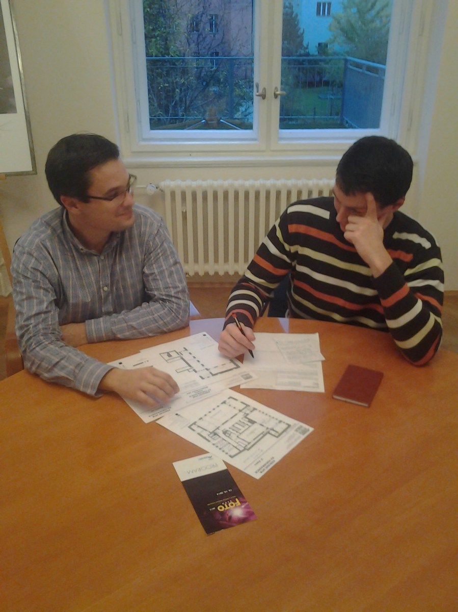 Last discussion before the event