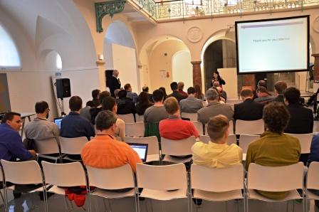 Half of the audience